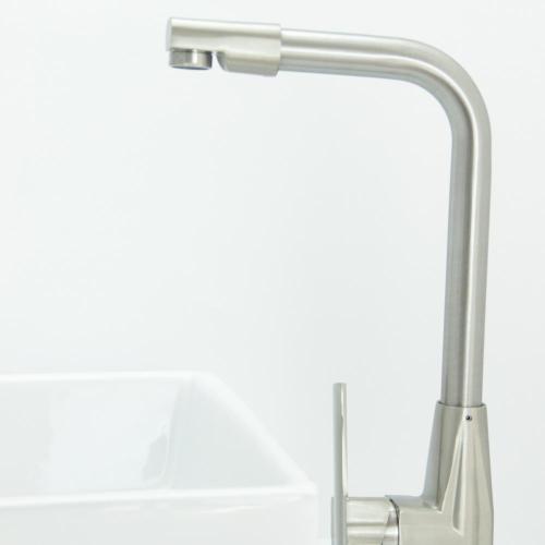 Luxury Hotels Bathroom Brass Deck Mounted Golden Wash Hand Basin Water Tap