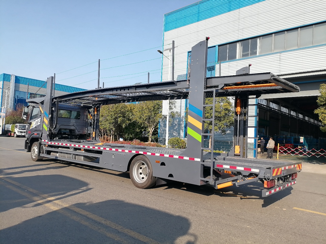 HOWO Car Carrier Transport Semi Trailer