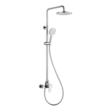 Shower combination for exposed installation