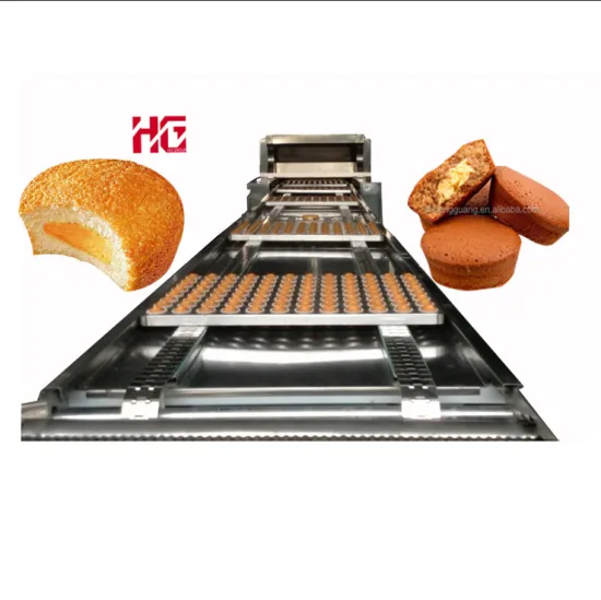 Fully Automatic Gas Baking Cup Cake Facility Equipment
