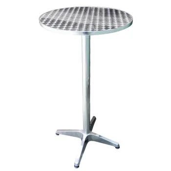 Lightweight Foldable Cast Aluminum Garden Dining Table