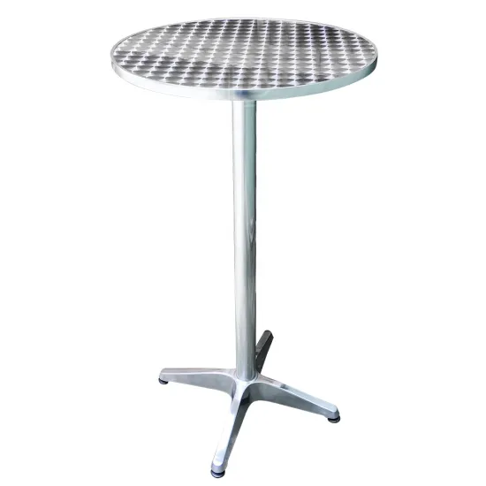 Lightweight Foldable Cast Aluminum Garden Dining Table