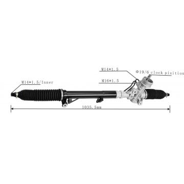 Hydraulic Power Steering Rack for Vw Bora