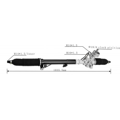 Hydraulic Power Steering System Hydraulic Power Steering Rack for Vw Bora Manufactory