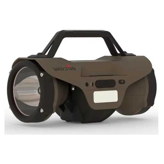 Warsun DS98 RTS: 1300 Lumen LED Fishing Searchlight - A Powerful, Solar Rechargeable Outdoor Torch with Extended Range