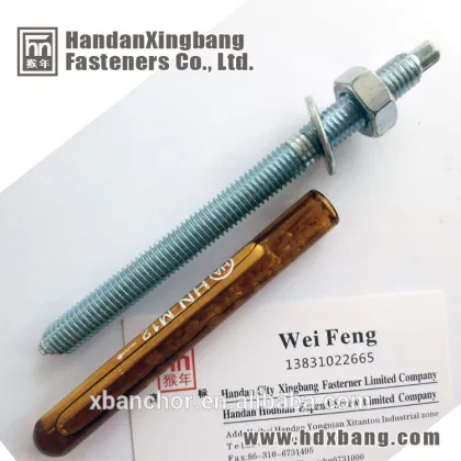 hot sells hilti chemical anchor bolt manufacure