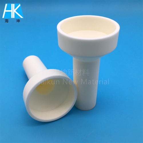 High Purity 99 Alumina Ceramic Crucible Tube with one end closed