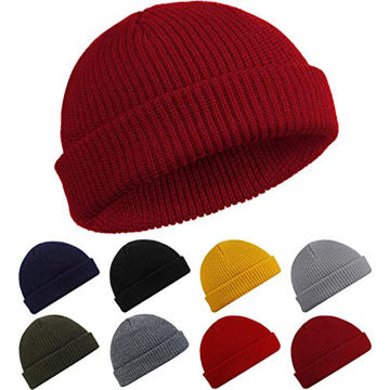 Wholesale Custom Recycled Acrylic Knit Melon Docker Hats & Fisherman Beanies