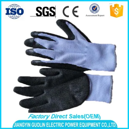 advanced technology micro spandex coated foam nitrile working glove