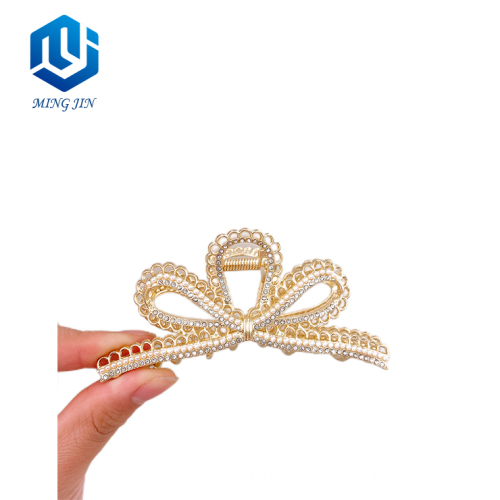 Princess Girl's Korean Style Grenadine Flower Hair Clips - Factory Wholesale