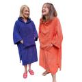 Changing Robe for Surfing Cotton adult poncho towel changing robe for surfing Supplier