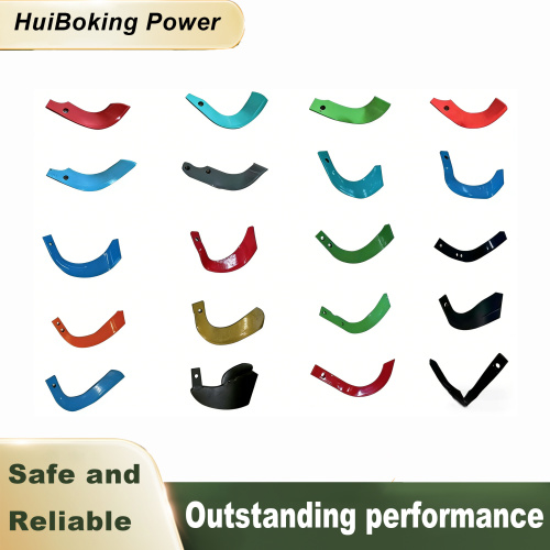 Лезвия, используемые в роторной почвообрабатывающей машине