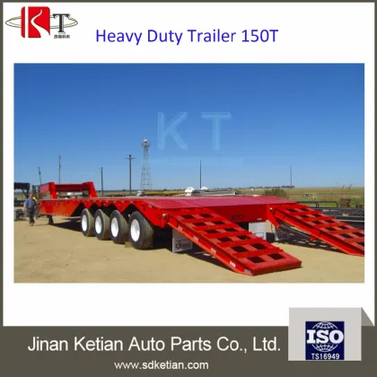 Heavy Duty Low Boy Semi Trailer