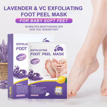 Lavender Foot Skin Care Mask for Dead Skin Removal