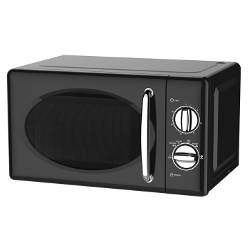 20L Microwave with Power Levels and Large Capacity - Black Silicone Mat Included