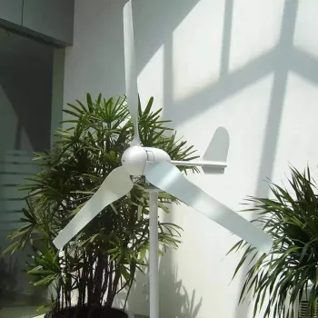 Small m-type wind turbine system