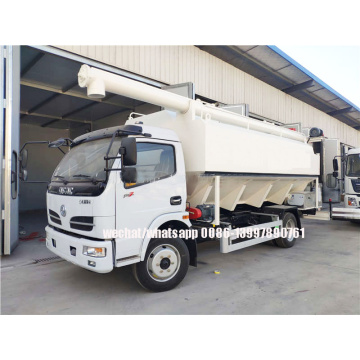 Camion de transport d&#39;alimentation en vrac Dongfeng 10CBM 6T