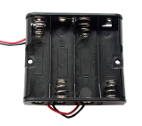 Wire leads 4 AA Cell Battery Holder