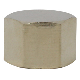 Threaded Brass Female Cap