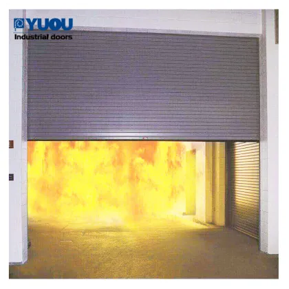 Fire Rated Roller Shutter Door - 3 Hours Fireproof Steel Rolling Industrial Door