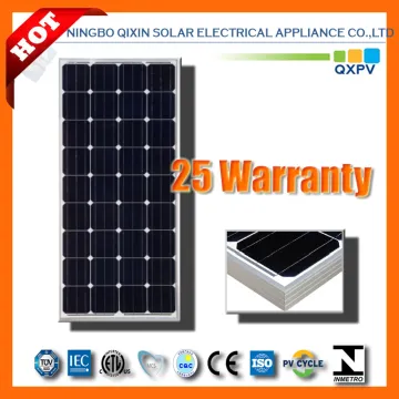 125W 156mono Silicon Solar Module