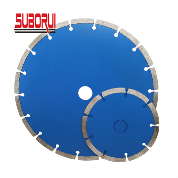 SUBORUI Sintered Segmented Diamond Saw Blade for Concrete and Granite 105-400mm OEM Cold Press