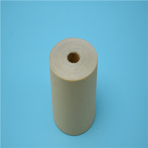 Yellow needle-punched cotton insulation cotton
