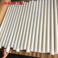 Resistência química branca natural de PVDF Rod 15mm 200mm