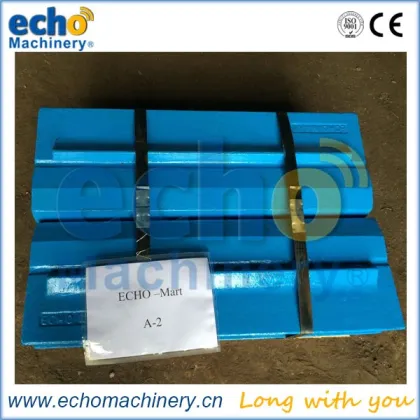 high chrome SBM VSI5X9532 impact crusher spare parts blow bar hammer