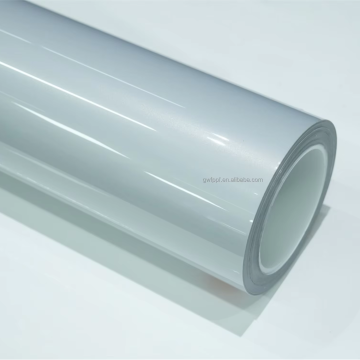 Película en color de coche de pintura metálica gris