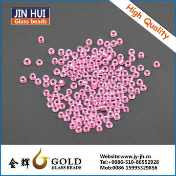 JINHUI high quality Silver lined Fashion Glass Color Seed Beads