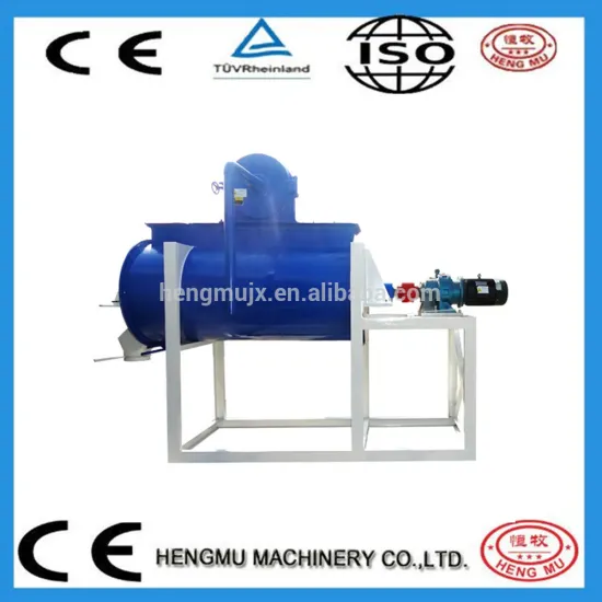 Lowest price and efficiency high hengmu floating fish feed mixer