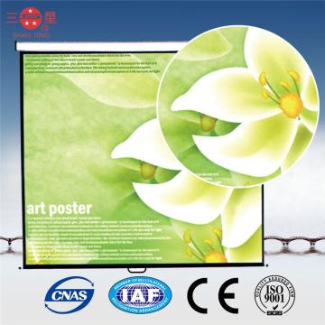 High definition motorized electric 120 inch projector screen