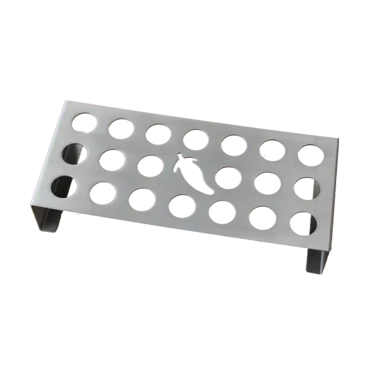 Auplex Stainless Steel bbq Tool Roasted Peppers Frame Kamado Grill Accessories for Indoor or Outdoor Cooking