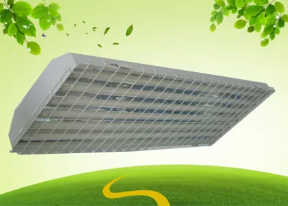 High Brightness High Bay Fluorescent Lights , T8 High Bay Lighting 65lm / W