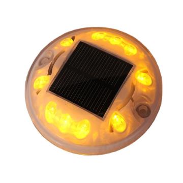 グリーン楕円形のソーラーLEDロードマーカーライトIP68