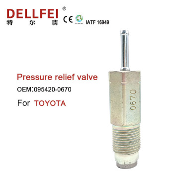 Valve de limiteur de pression de carburant expliqué 095420-0670 pour Toyota