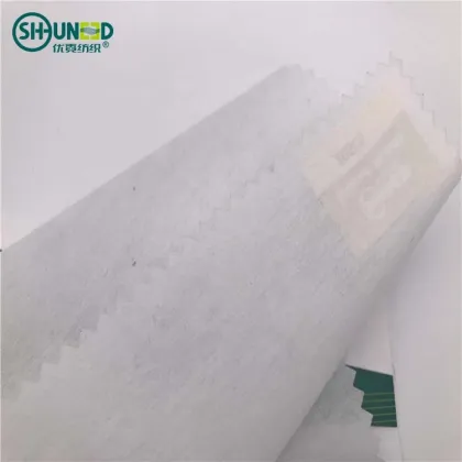 Polyester Viscose Chemical Bond Nonwoven Interlining Fabric for Embroidery Backing