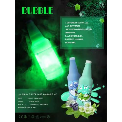 2021 hot sell disposable vape Bubble vape