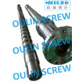 Bimetallic Pelletizing Screw and Barrel for Crushed HDPE Bottle Crates