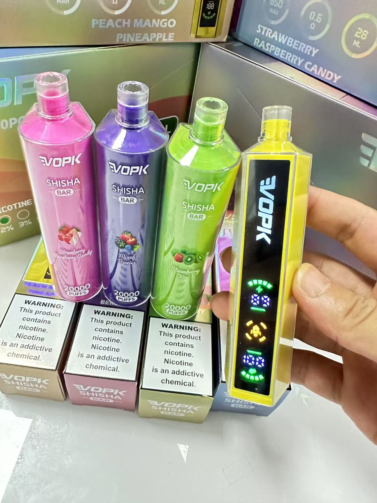 VOPK Shisha Bar 20000 Puffs Vape Bulk Buy