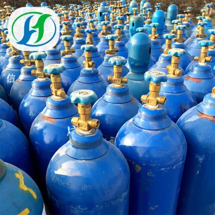 price of Oxygen O2 Gas Bottle cylinder gas purity 5N Industrial grade