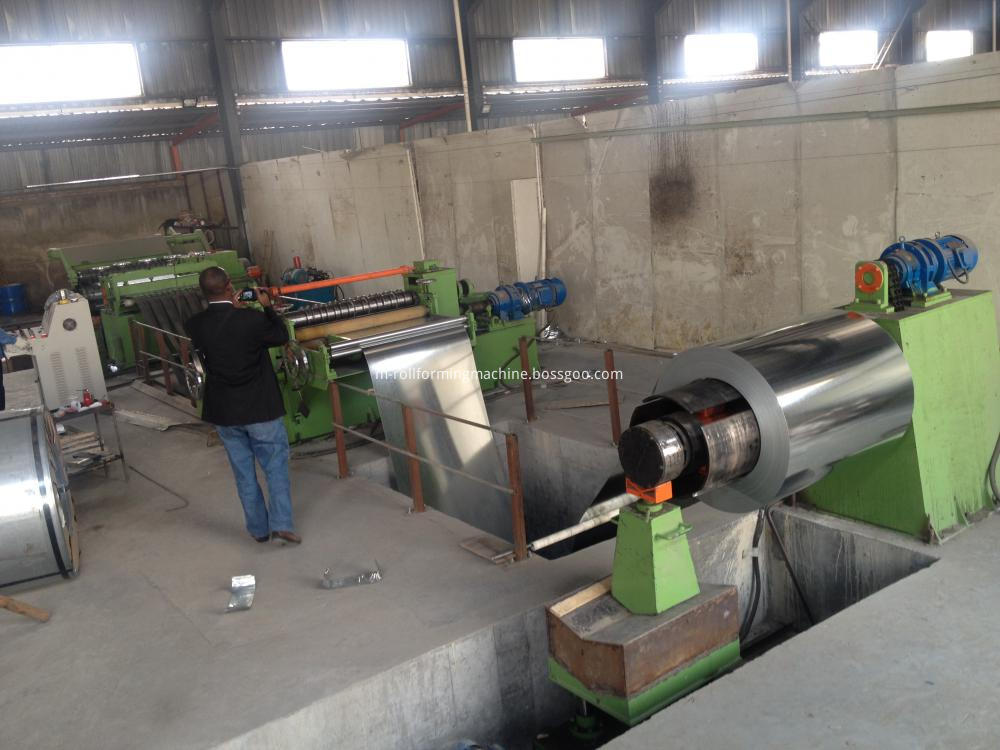 High speed automatic 3x1600 mm roll slitting machines
