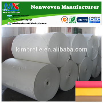 Needle punched fabric applied in excellent range of PVC and PU cloth