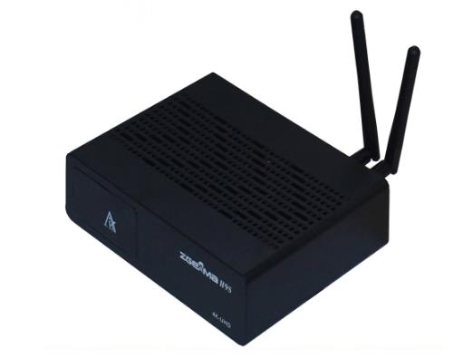 Super Sale ZGEMMA H9S 4K UHD H.265/HEVC digital satellite tv deocder dvb s2/s2x multistream with iptv stream with build-in wifi
