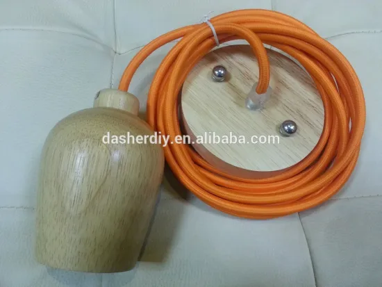 High quality European style wood pendant lamp