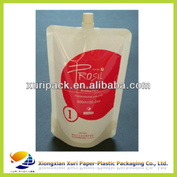 stand up bag/doypack spout bag with spout nozzle for liquid /drink