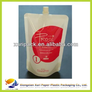 stand up bag/doypack spout bag with spout nozzle for liquid /drink