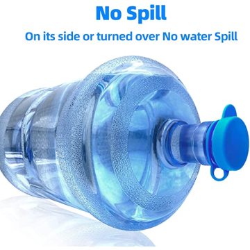 Gallon Water Jug Cap No Spill Bottle Lid