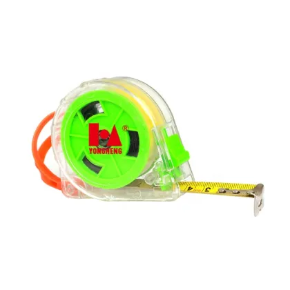 ABS Clear case tape measure transparent measuring tape